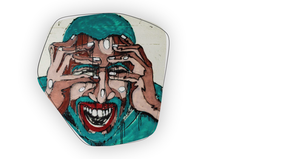 Mensch mit zu vielen Gedanken Mensch mit zu vielen Gedanken